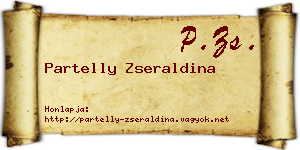 Partelly Zseraldina névjegykártya